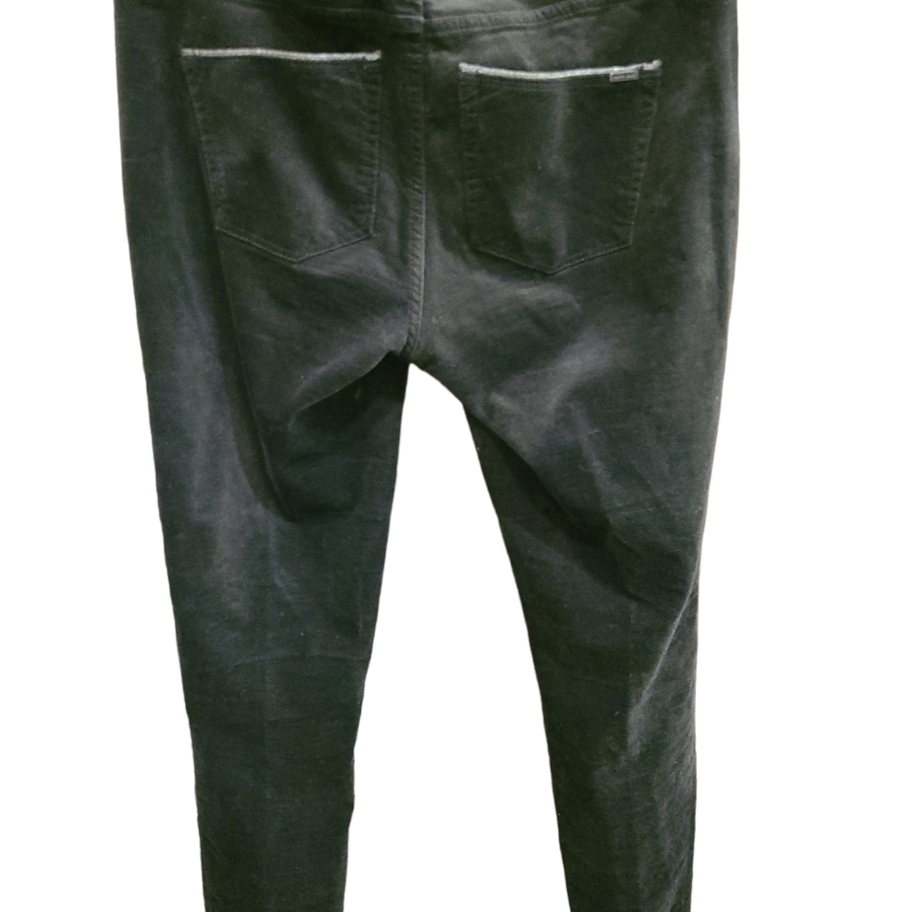 White House Black Market Velvet Black Pants the Skinny size 4 pants NWT - Picture 2 of 5